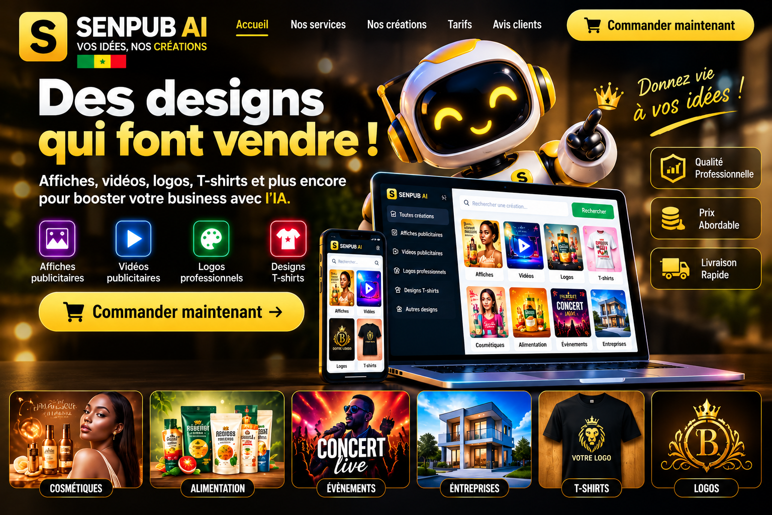 Affiche SenPub AI